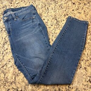 a.n.a Women's Skinny Jeans in Blue